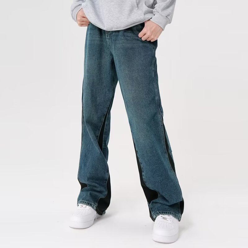 Contrast Jogger Jeans  | Womens  Jeans Clothing Jeans