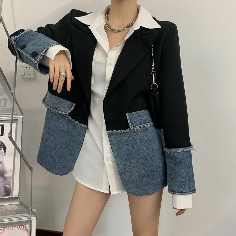 Hybrid Denim Blazer  | Womens  Jackets Clothing Jackets