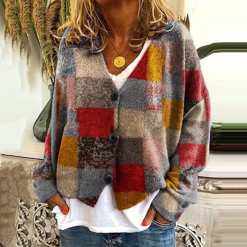 Mixed Knit Cardigan  | Womens  Sweaters Clothing Sweaters