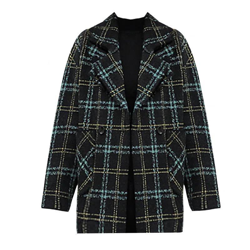 Short Checkered Coat  | Womens  Jackets Clothing Jackets