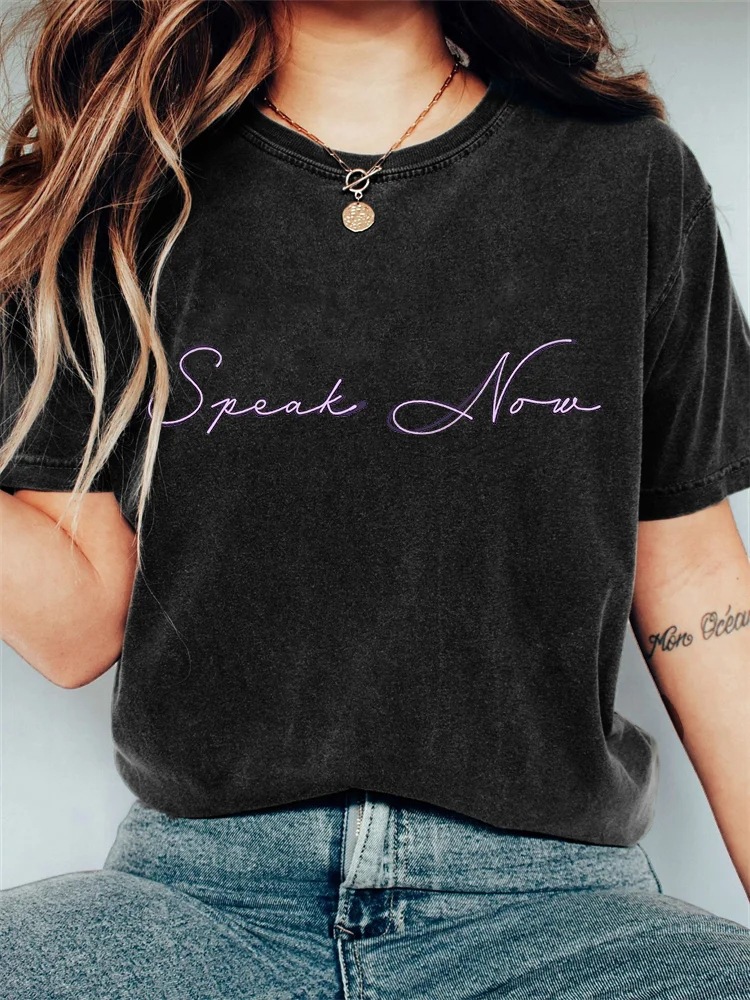 Slim Rhinestone T-Shirt  | Womens  T-Shirts Clothing T-Shirts