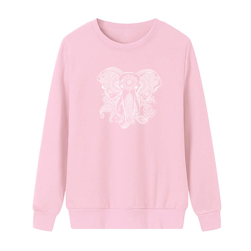 Sweatshirt With Rhinestone Logo  | Womens  Sweaters Clothing Sweaters