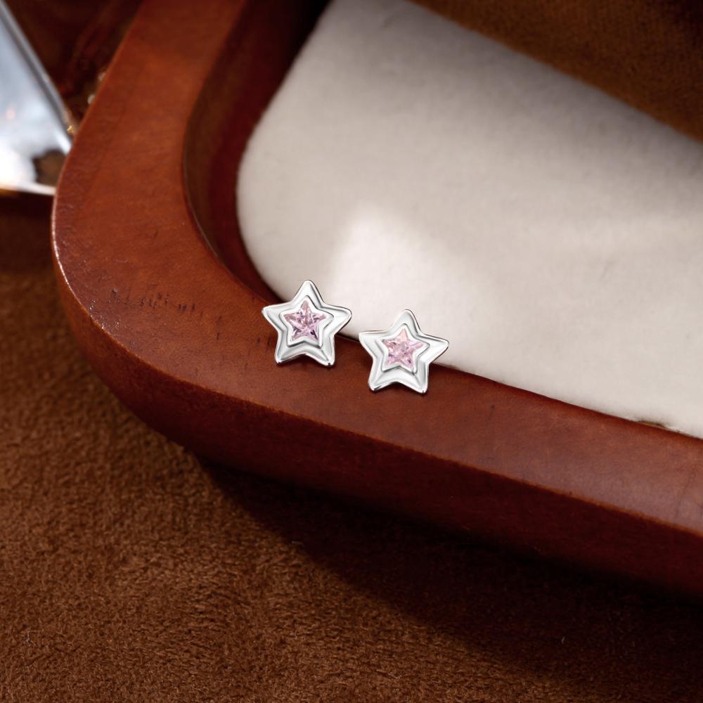 Zalio Star Earrings Silver Plated  | Womens  Jewelry Accessories Jewelry