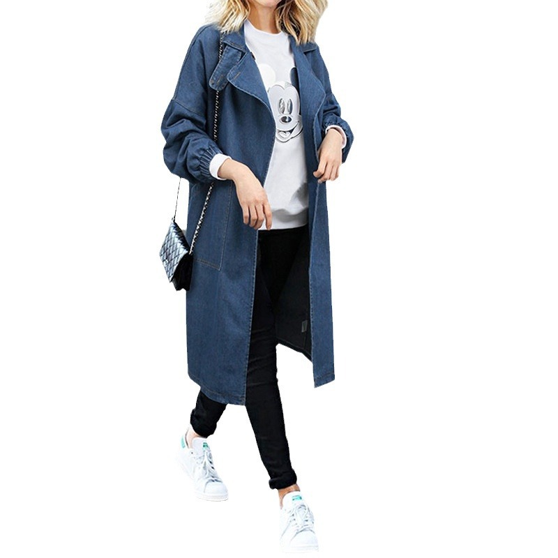 Oversize Denim Trench Coat  | Womens  Jackets Clothing Jackets